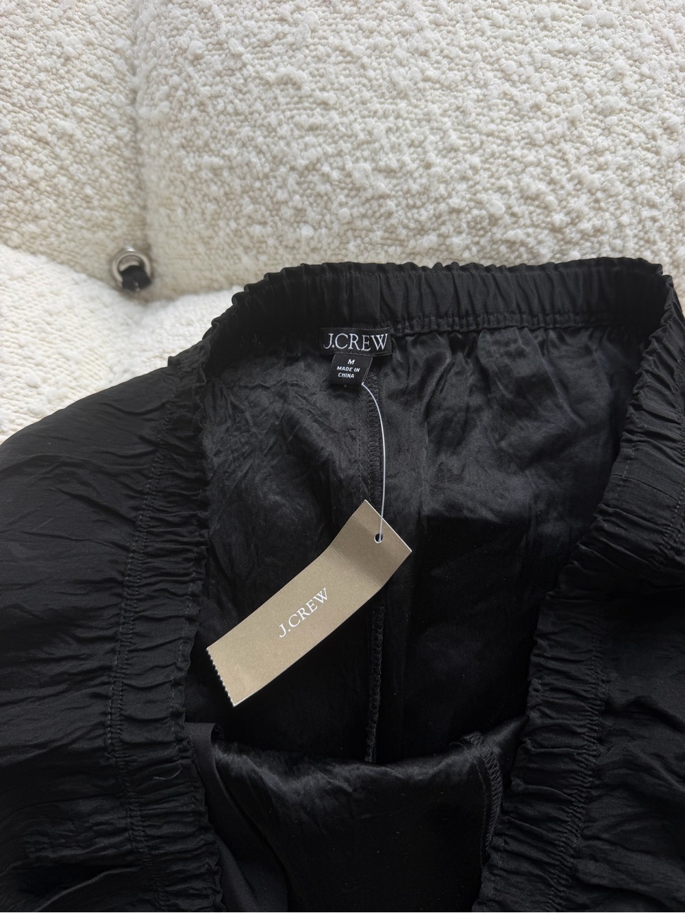 J.Crew Black Lace Trim Bermuda Shorts - Picture 10 of 11